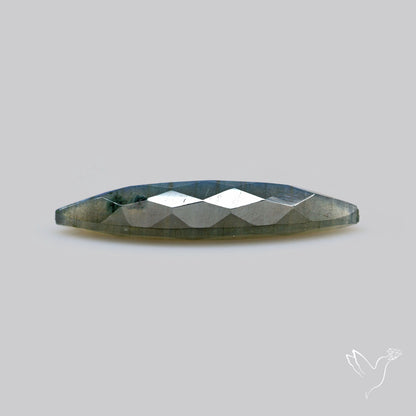 Blue Labradorite Faceted High Grade Fine Gemstone