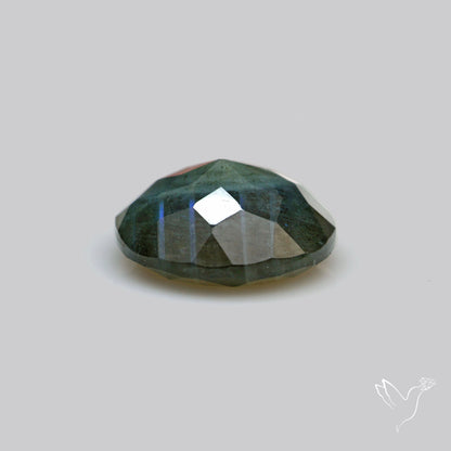 Blue Labradorite Faceted High Grade Fine Gemstone