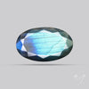 Blue Labradorite Faceted High Grade Fine Gemstone