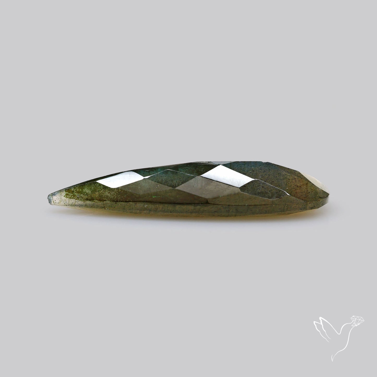 Blue Labradorite Faceted High Grade Fine Gemstone