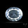 Hyalite Opal Faceted Fluorescent under UV Light