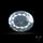 Hyalite Opal Faceted Fluorescent under UV Light