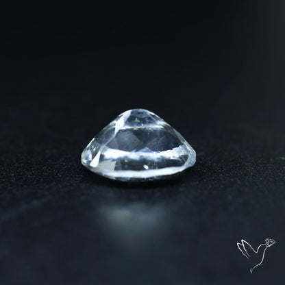Hyalite Opal Faceted Fluorescent under UV Light