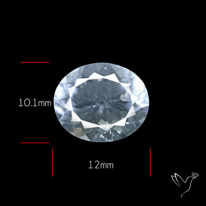 Hyalite Opal Faceted Fluorescent under UV Light