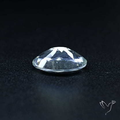 Hyalite Opal Faceted Fluorescent under UV Light