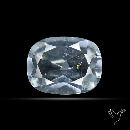 Hyalite Opal Faceted Fluorescent under UV Light