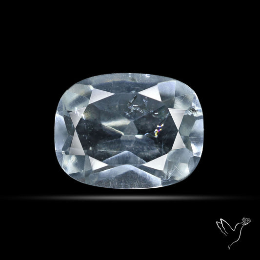 Hyalite Opal Faceted Fluorescent under UV Light