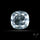 Hyalite Opal Faceted Fluorescent under UV Light
