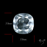 Hyalite Opal Faceted Fluorescent under UV Light