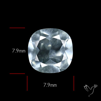 Hyalite Opal Faceted Fluorescent under UV Light
