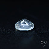 Hyalite Opal Faceted Fluorescent under UV Light