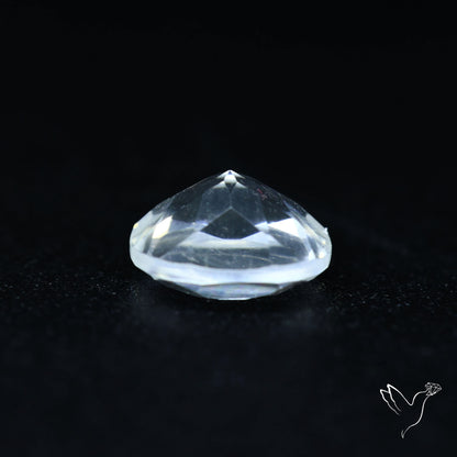 Hyalite Opal Faceted Fluorescent under UV Light