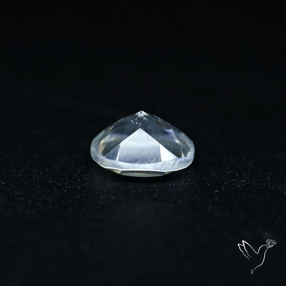 Hyalite Opal Faceted Fluorescent under UV Light