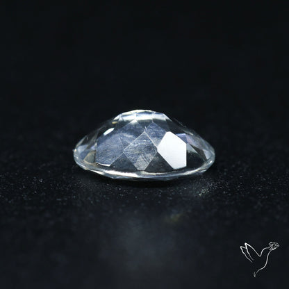 Hyalite Opal Faceted Fluorescent under UV Light
