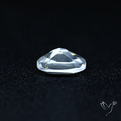 Hyalite Opal Faceted Fluorescent under UV Light
