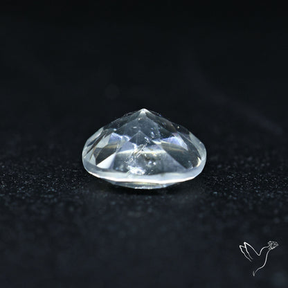 Hyalite Opal Faceted Fluorescent under UV Light