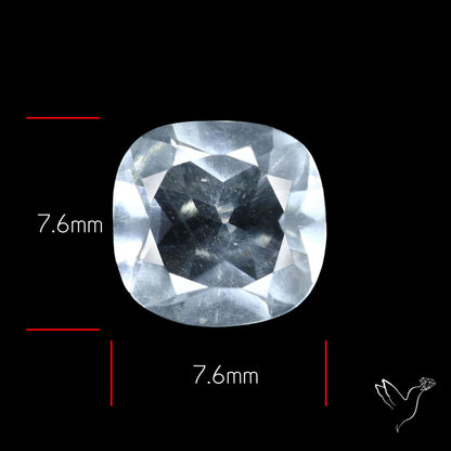 Hyalite Opal Faceted Fluorescent under UV Light