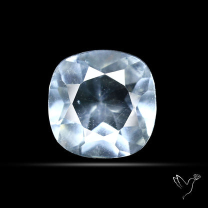 Hyalite Opal Faceted Fluorescent under UV Light