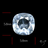 Hyalite Opal Faceted Fluorescent under UV Light