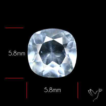 Hyalite Opal Faceted Fluorescent under UV Light