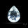Hyalite Opal Faceted Fluorescent under UV Light