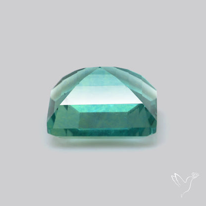 AAA Teal Blue Fluorite Faceted Fine Gemstone