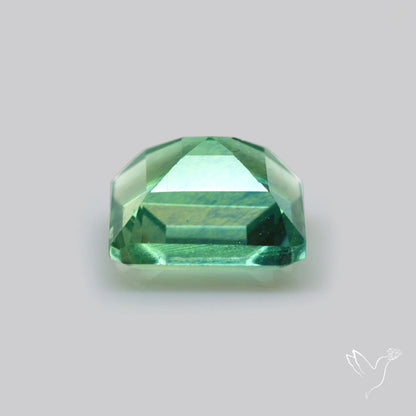 AAA Teal Blue Fluorite Faceted Fine Gemstone