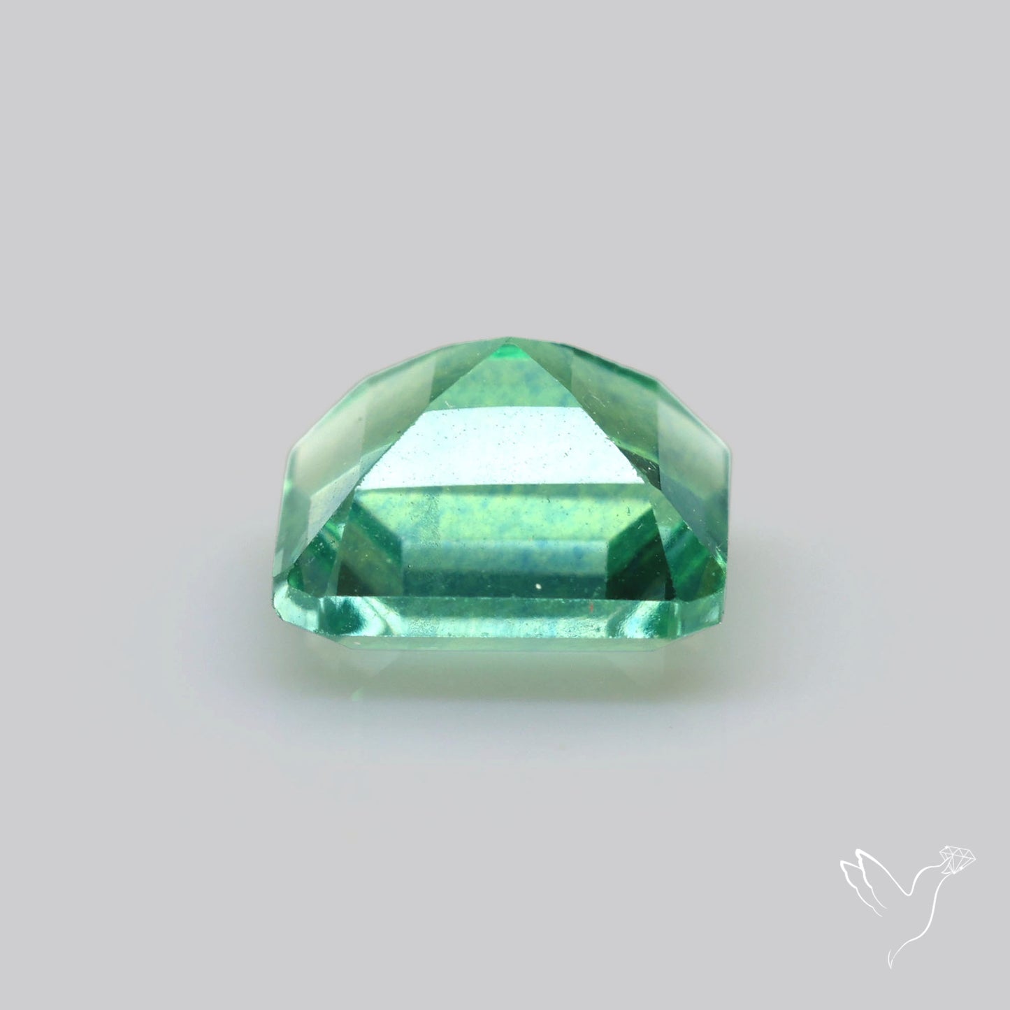 AAA Teal Blue Fluorite Faceted Fine Gemstone