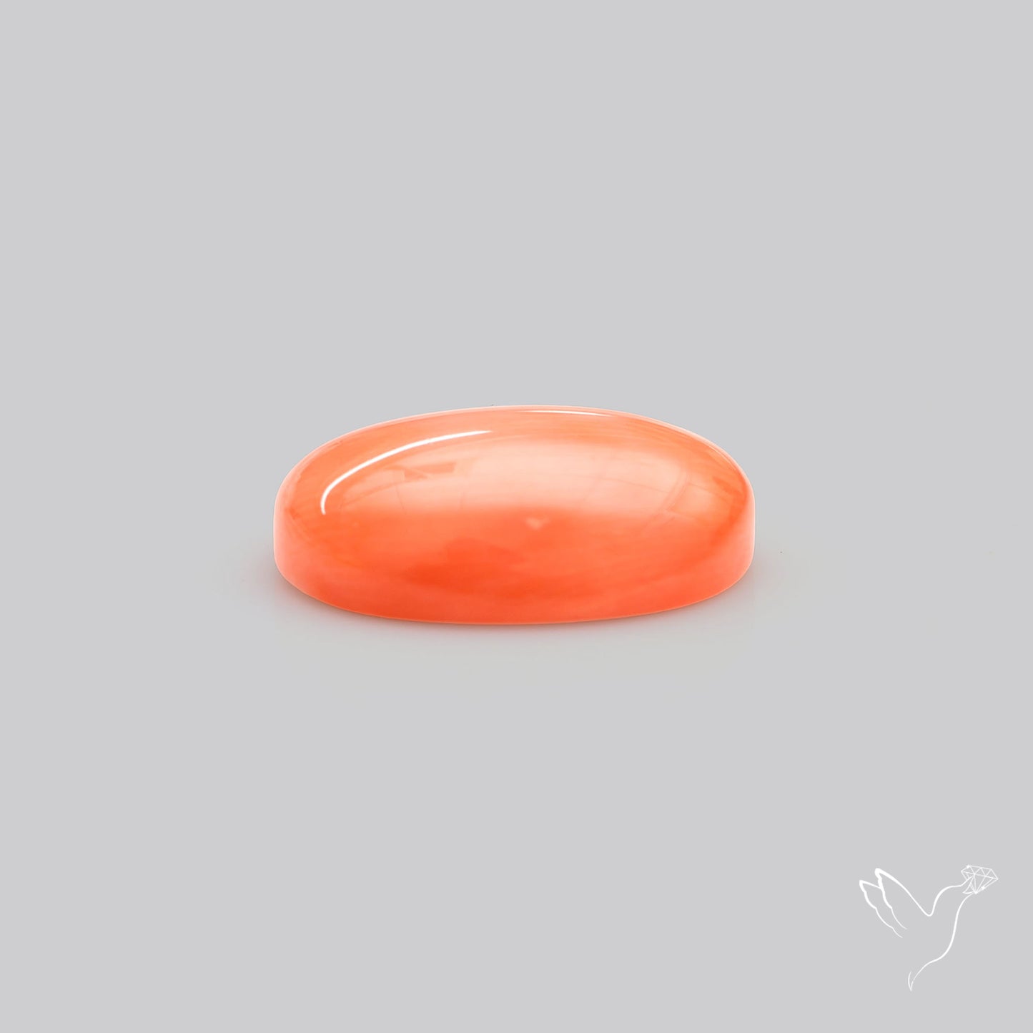 Japanese Red Coral Rare Cabochon