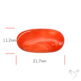 Japanese Red Coral Rare Cabochon