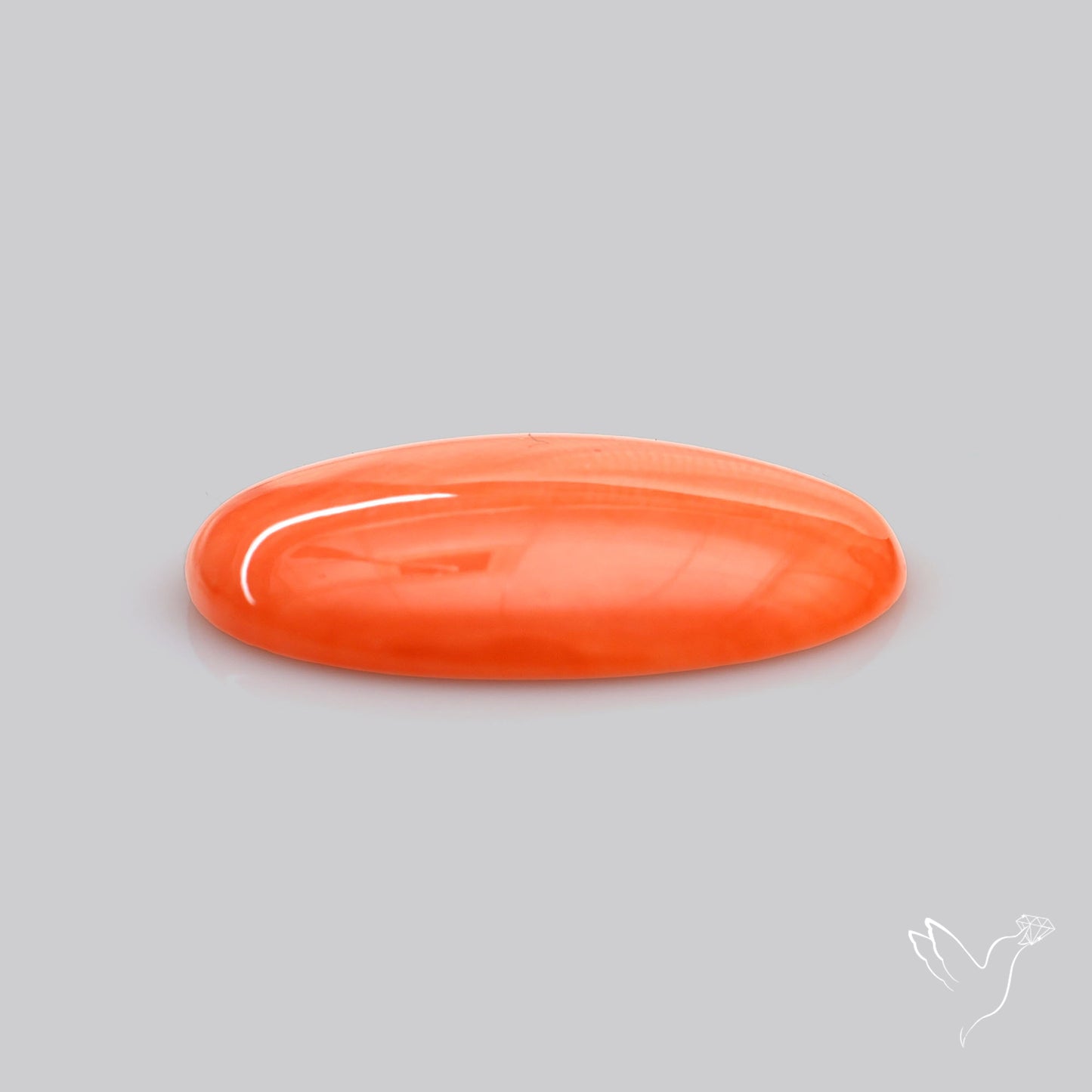 Japanese Red Coral Rare Cabochon