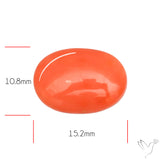 Japanese Red Coral Rare Cabochon