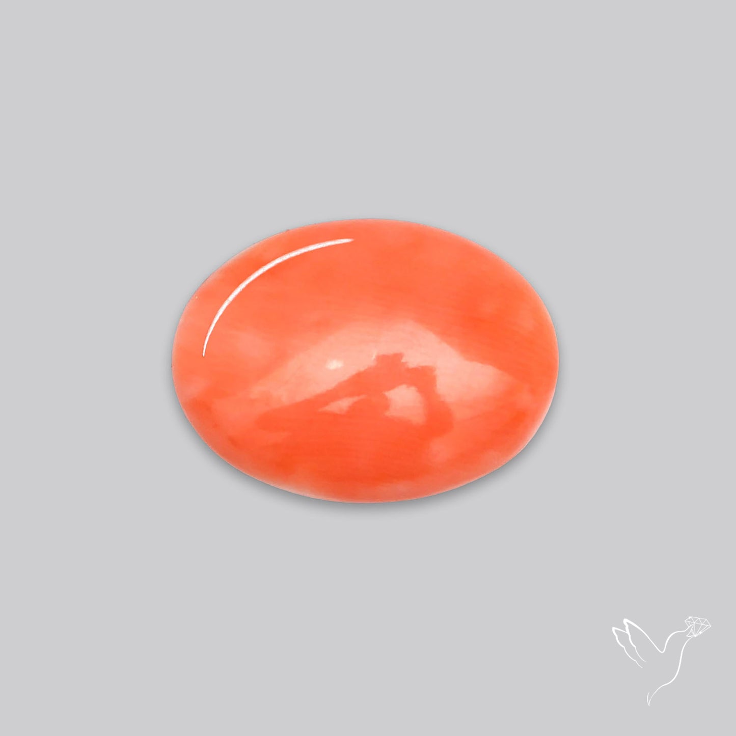 Japanese Red Coral Rare Cabochon