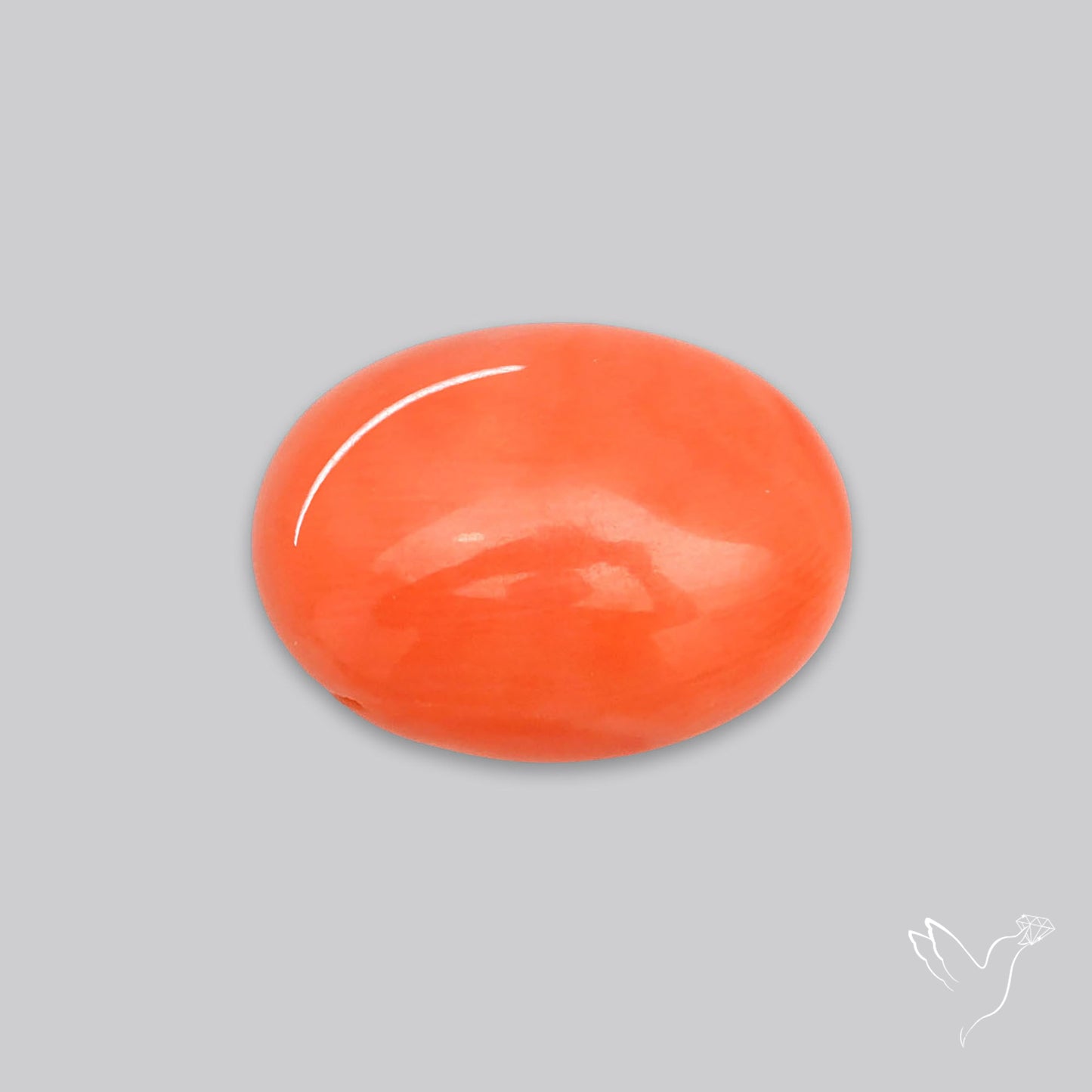 Japanese Red Coral Rare Cabochon