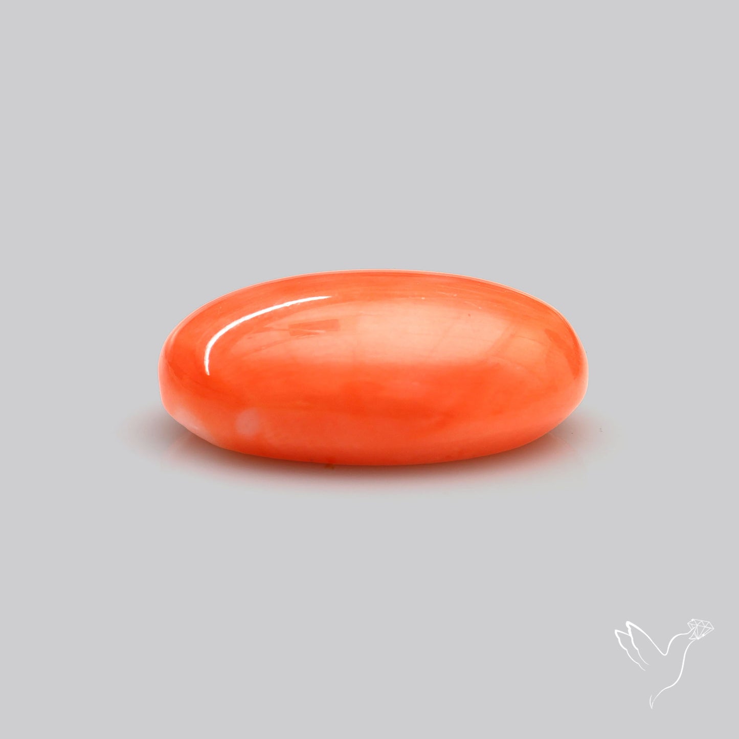 Japanese Red Coral Rare Cabochon