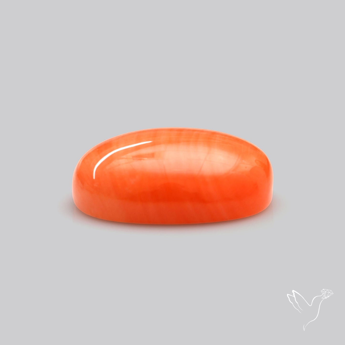 Japanese Red Coral Rare Cabochon