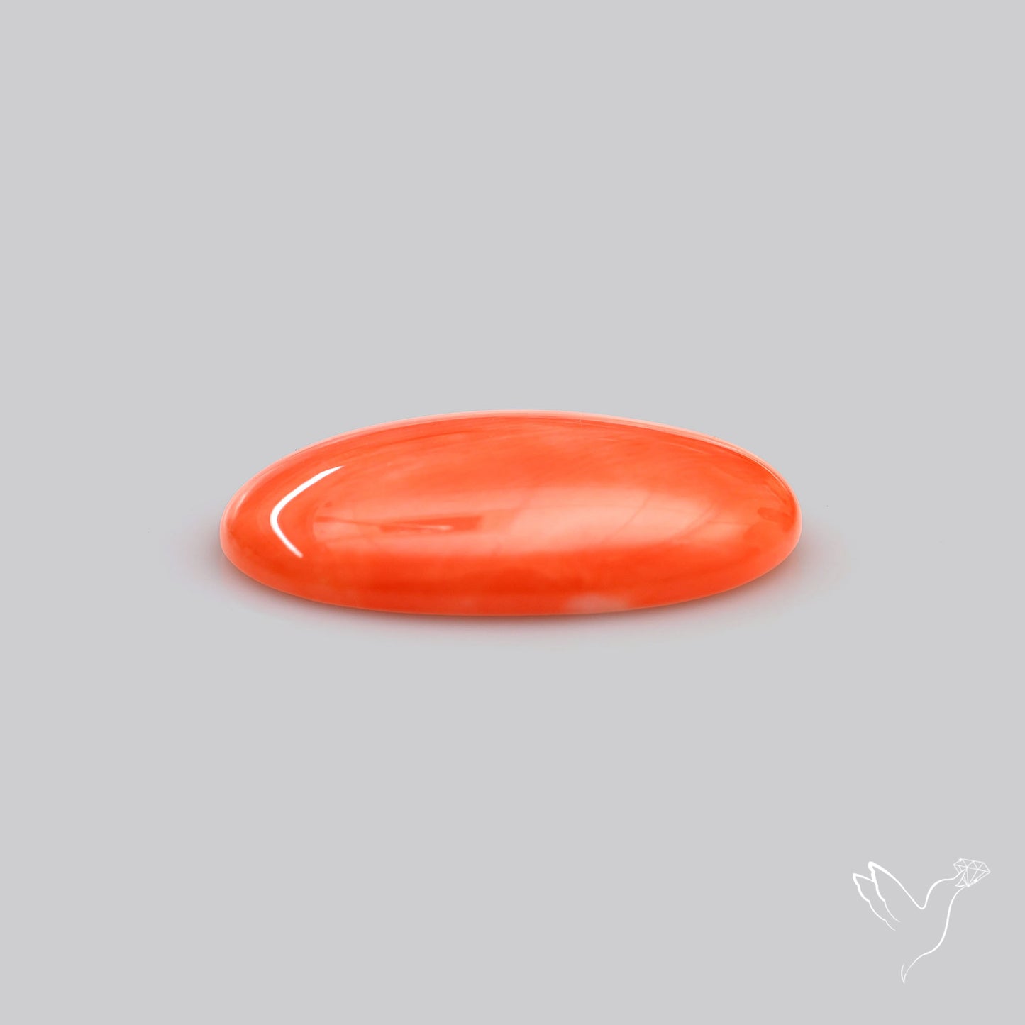Japanese Red Coral Rare Cabochon