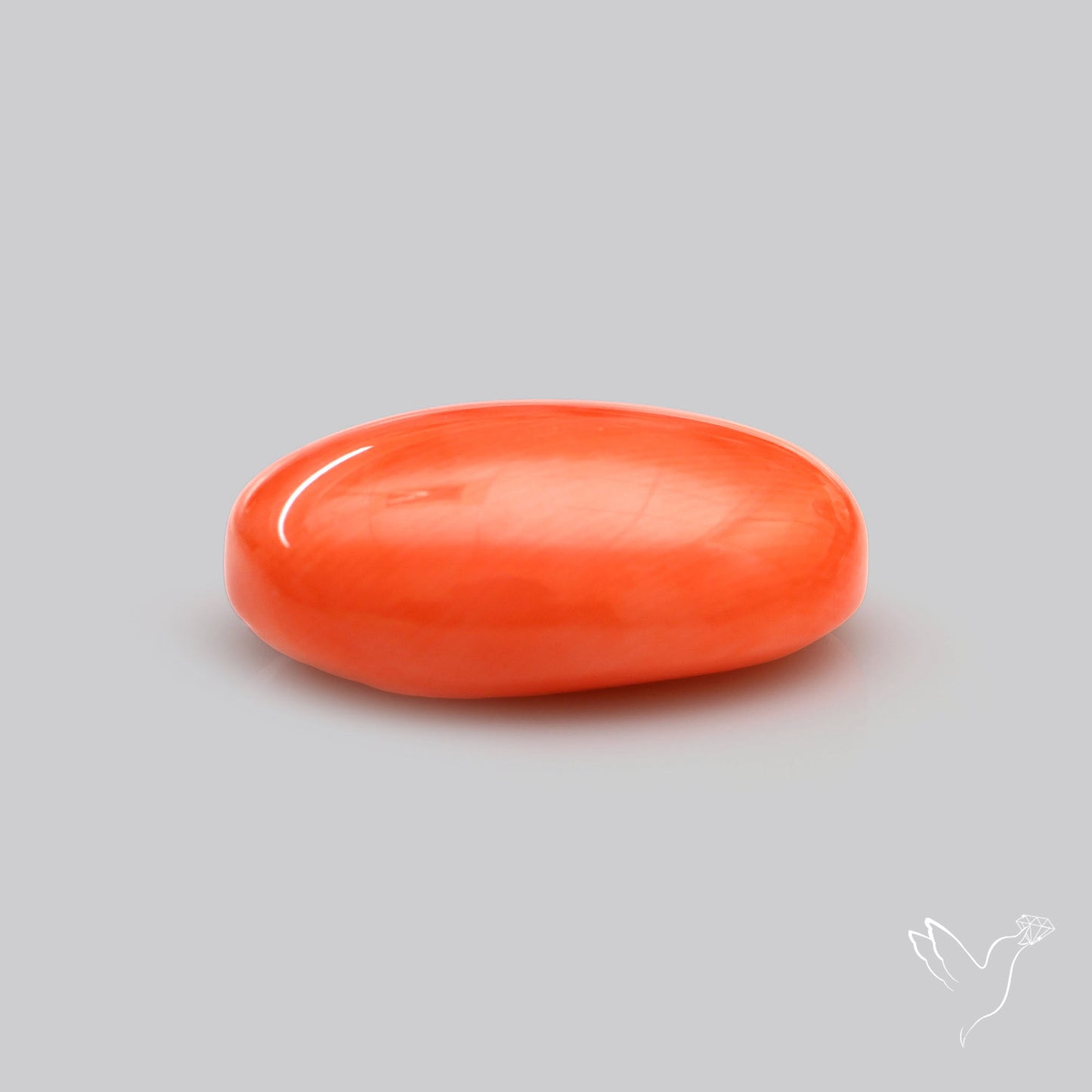 Japanese Red Coral Rare Cabochon