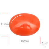 Japanese Red Coral Rare Cabochon