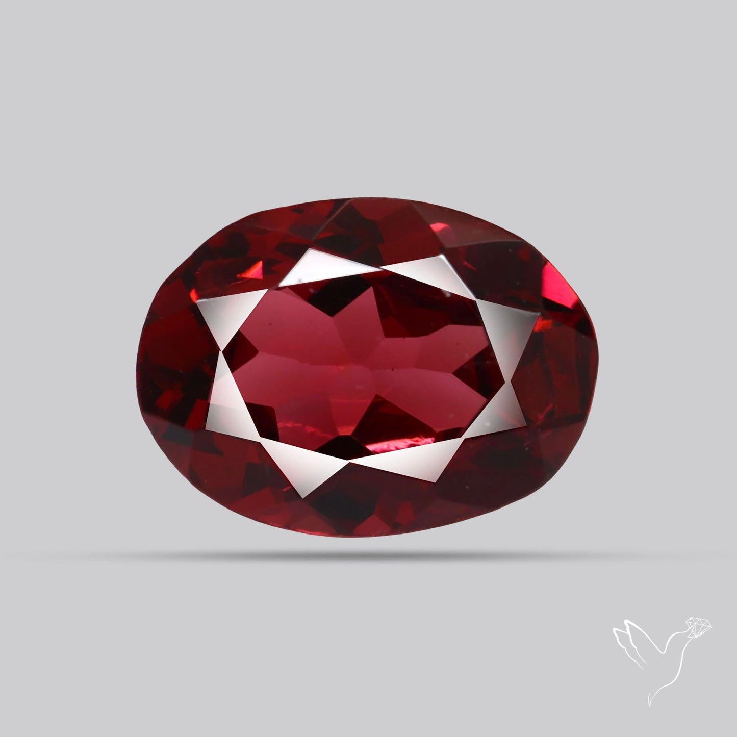 Faceted Rhodolite Garnet AAA Fine Gemstone