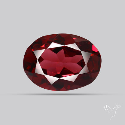 Faceted Rhodolite Garnet AAA Fine Gemstone