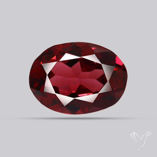 Faceted Rhodolite Garnet AAA Fine Gemstone