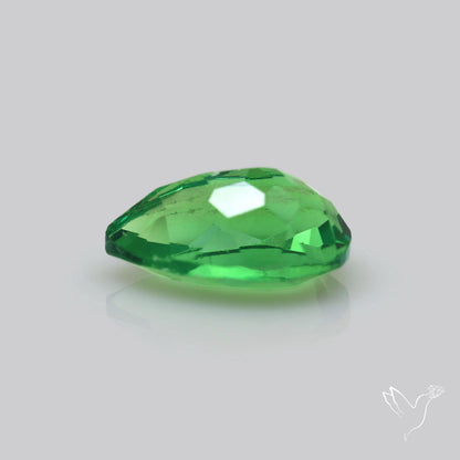 Deep Mint Green Fluorite Faceted Fine Gemstone