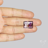 Faceted Lepidocrocite In Amethyst Super Seven Amethyst Fine Gemstone