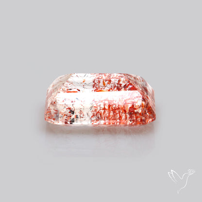 Bicolor Lepidocrocite In Amethyst Super Seven Amethyst Faceted Fine Gemstone