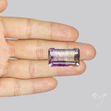 Faceted Lepidocrocite In Amethyst Super Seven Amethyst Fine Gemstone