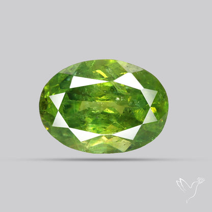 Rare Ural Demantoid Garnets Faceted Fine Gemstone