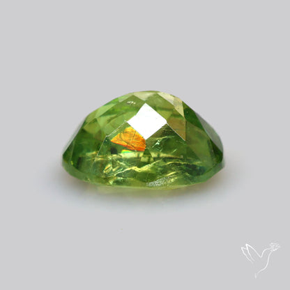 Rare Ural Demantoid Garnets Faceted Fine Gemstone