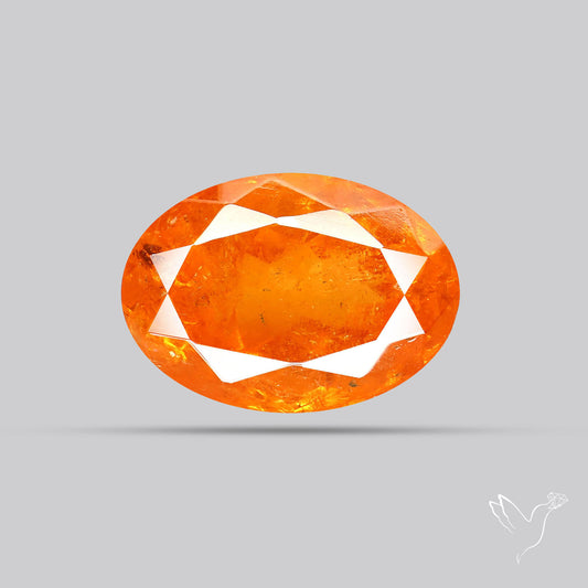 Spessartite Orange Garnet Faceted Fine Gemstone
