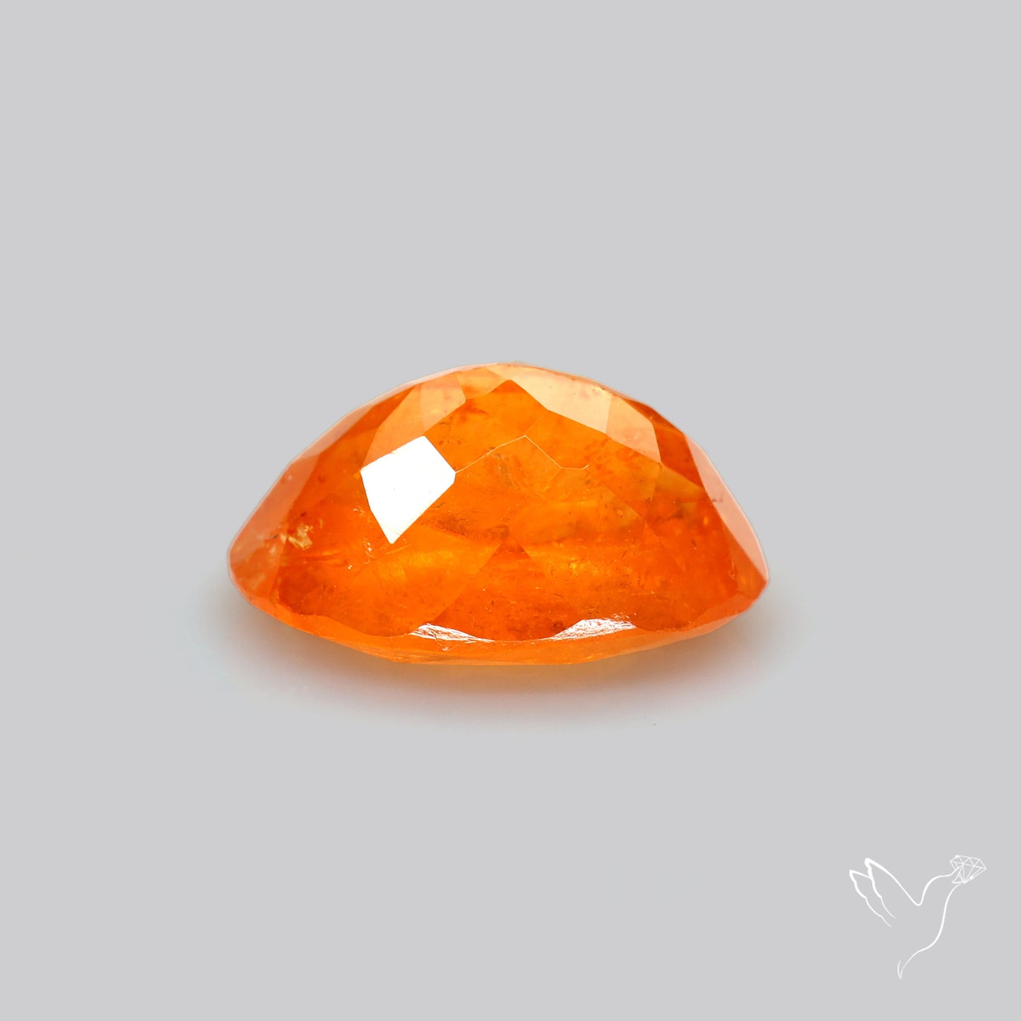 Spessartite Orange Garnet Faceted Fine Gemstone